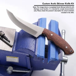 *Arctic Skinner Combo Kit - DIY Knife Kit W/Bubinga Scales (Machined) -Knife Kits Sales Shop KK530 sample 2 1500 4