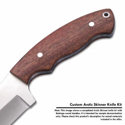 *Arctic Skinner Combo Kit - DIY Knife Kit W/Canarywood Scales -Knife Kits Sales Shop KK530 sample 3 1500 8