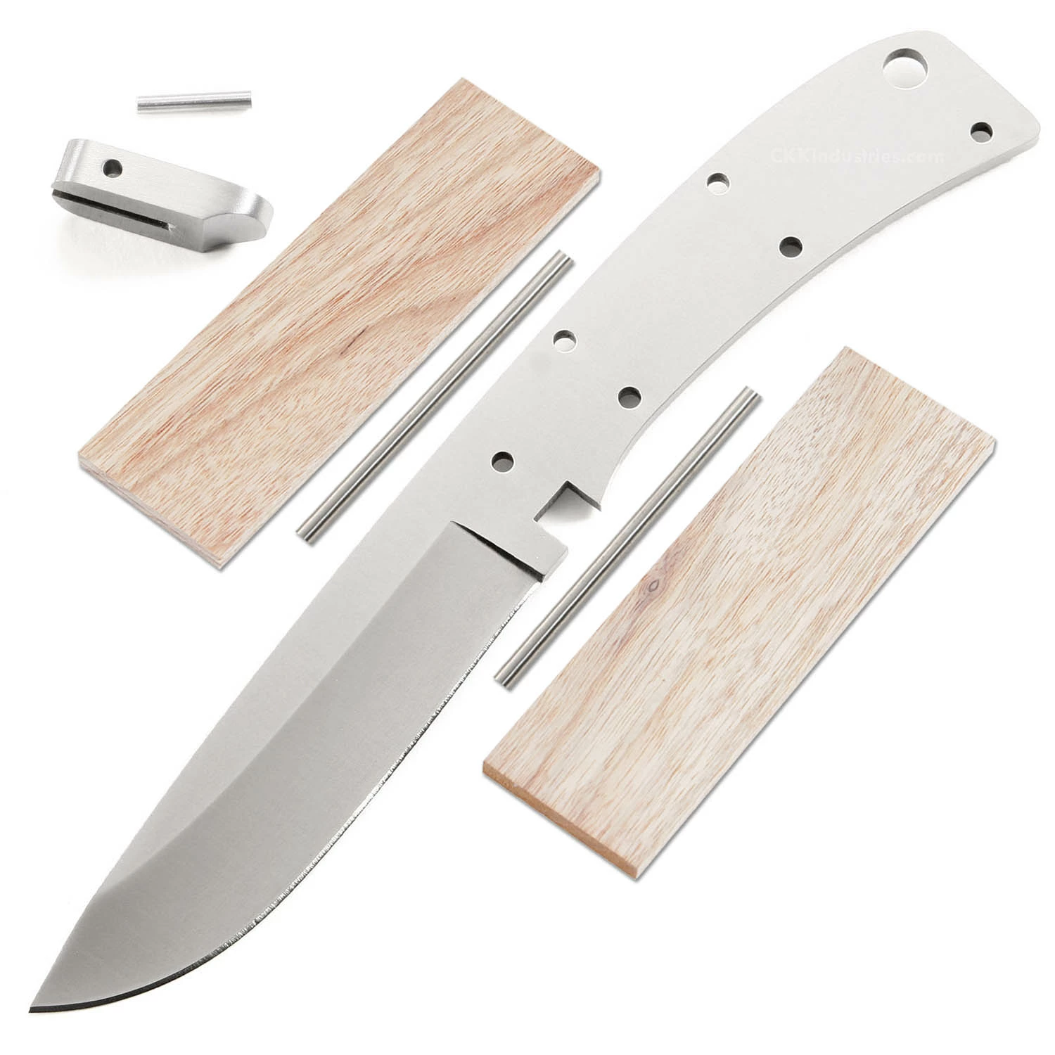 *Midwest Hunter - DIY Blade Kit W/Canarywood Scales 3 *Midwest Hunter - DIY Blade Kit W/Canarywood Scales