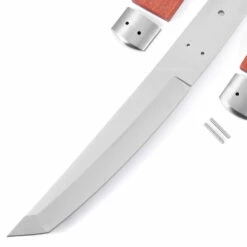 *Sensei - DIY Blade Kit W/Bloodwood Scales (pre-machined) 11 *Sensei - DIY Blade Kit W/Bloodwood Scales (pre-machined) -Knife Kits Sales Shop KK534BL BLOODWD K img2 1500