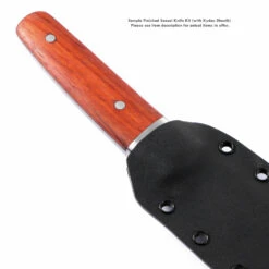 *Sensei - DIY Blade Kit W/Yellowheart Scales -Knife Kits Sales Shop KK534BL img9 1500 5