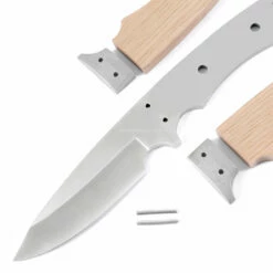 *Maverick Hunter - DIY Knife Kit W/Butternut Handle Scales (pre-machined) -Knife Kits Sales Shop KK543BL BUTRNUT K img2 1500