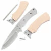 *Maverick Hunter - DIY Knife Kit W/Curly Maple Handle Scales (pre-machined) -Knife Kits Sales Shop KK543BL CRLYMAPL K img1 1500