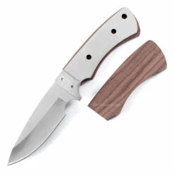 *Maverick Hunter - DIY Knife Kit W/Walnut Handle Scales (pre-machined) -Knife Kits Sales Shop KK543BL WALNUT K img4 1500