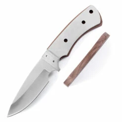 *Maverick Hunter - DIY Knife Kit W/Walnut Handle Scales (pre-machined) -Knife Kits Sales Shop KK543BL WALNUT K img6 1500