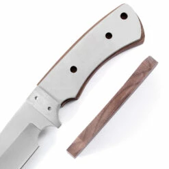 *Maverick Hunter - DIY Knife Kit W/Walnut Handle Scales (pre-machined) -Knife Kits Sales Shop KK543BL WALNUT K img7 1500