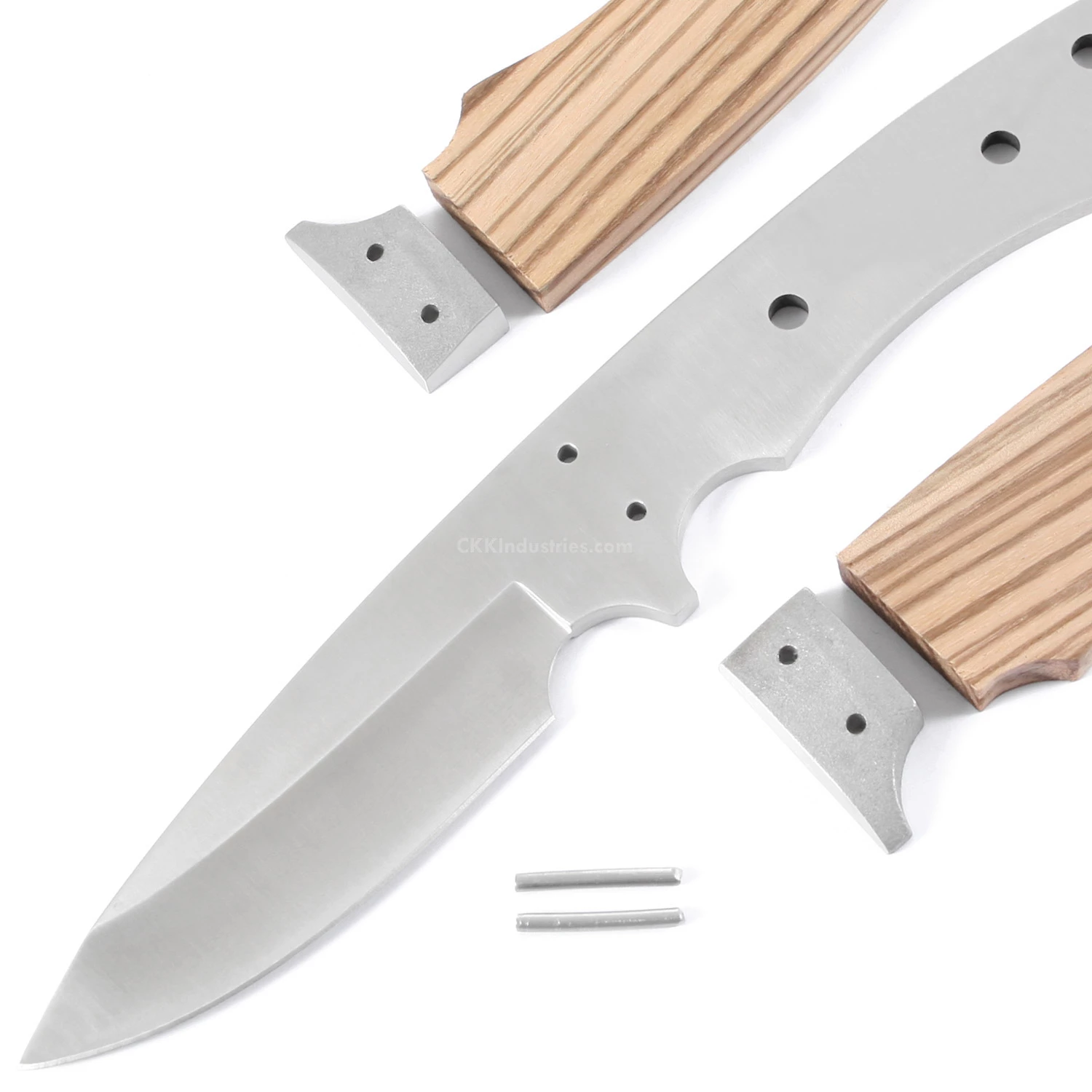 *Maverick Hunter - DIY Knife Kit W/Zebrawood Handle Scales (pre-machined) 5 *Maverick Hunter - DIY Knife Kit W/Zebrawood Handle Scales (pre-machined) - Image 3
