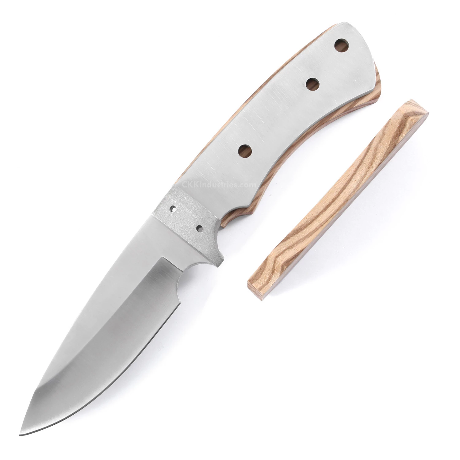 *Maverick Hunter - DIY Knife Kit W/Zebrawood Handle Scales (pre-machined) 9 *Maverick Hunter - DIY Knife Kit W/Zebrawood Handle Scales (pre-machined) - Image 7