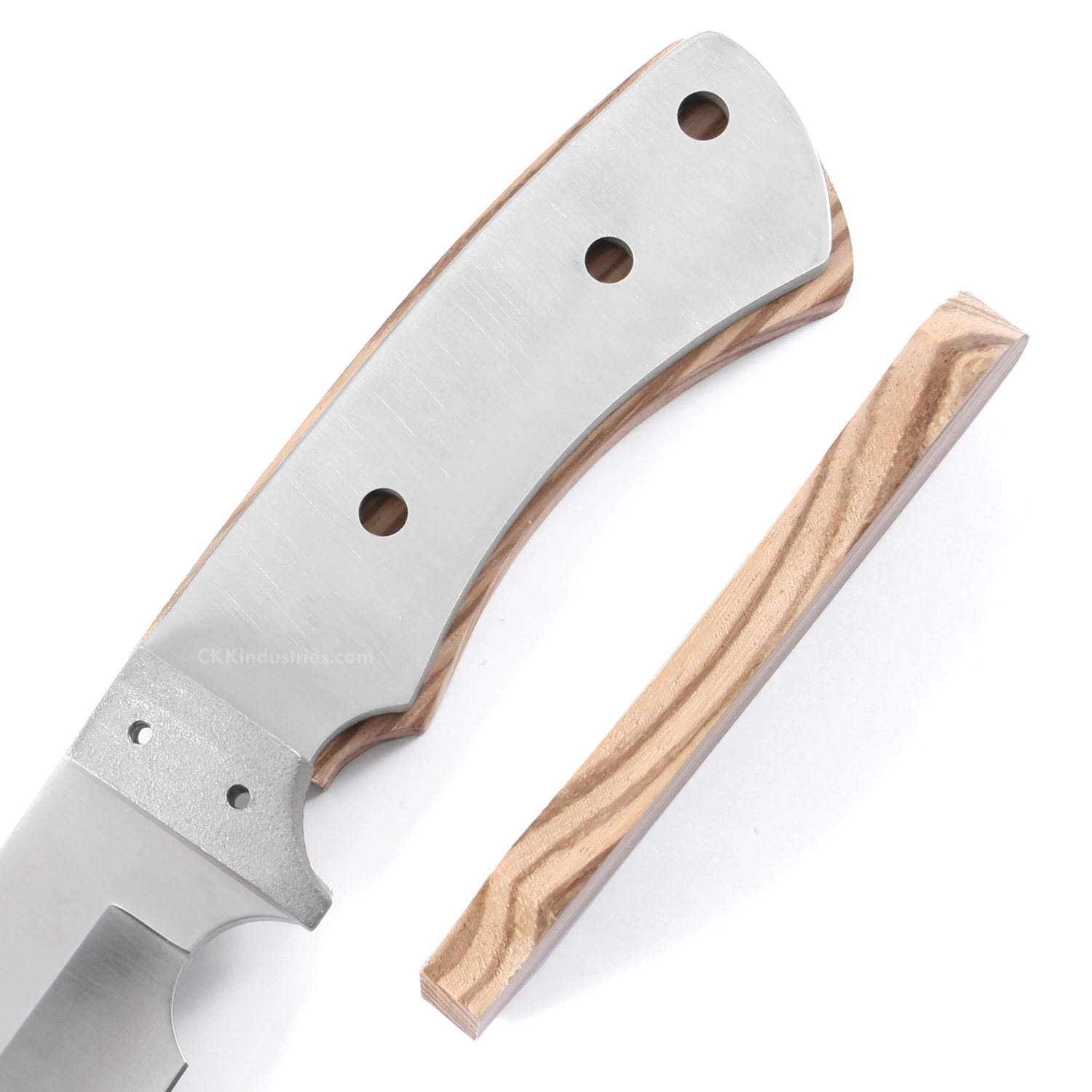 *Maverick Hunter - DIY Knife Kit W/Zebrawood Handle Scales (pre-machined) 10 *Maverick Hunter - DIY Knife Kit W/Zebrawood Handle Scales (pre-machined) - Image 8