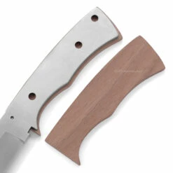 *Full Tang Hunter - DIY Knife Kit W/Walnut Handle Scales (pre-machined) -Knife Kits Sales Shop KK545BL WALNUT K img4 1500