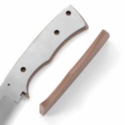 *Full Tang Hunter - DIY Knife Kit W/Walnut Handle Scales (pre-machined) -Knife Kits Sales Shop KK545BL WALNUT K img5 1500