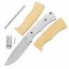 *Full Tang Hunter - DIY Knife Kit W/Yellowheart Handle Scales (pre-machined) 2 *Full Tang Hunter - DIY Knife Kit W/Yellowheart Handle Scales (pre-machined) -Knife Kits Sales Shop KK545BL YLWHRT K img1 1500