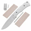 *Full Tang Hunter - DIY Knife Kit W/Mahogany Scales -Knife Kits Sales Shop KK545BLP rsk mahog 1 1500