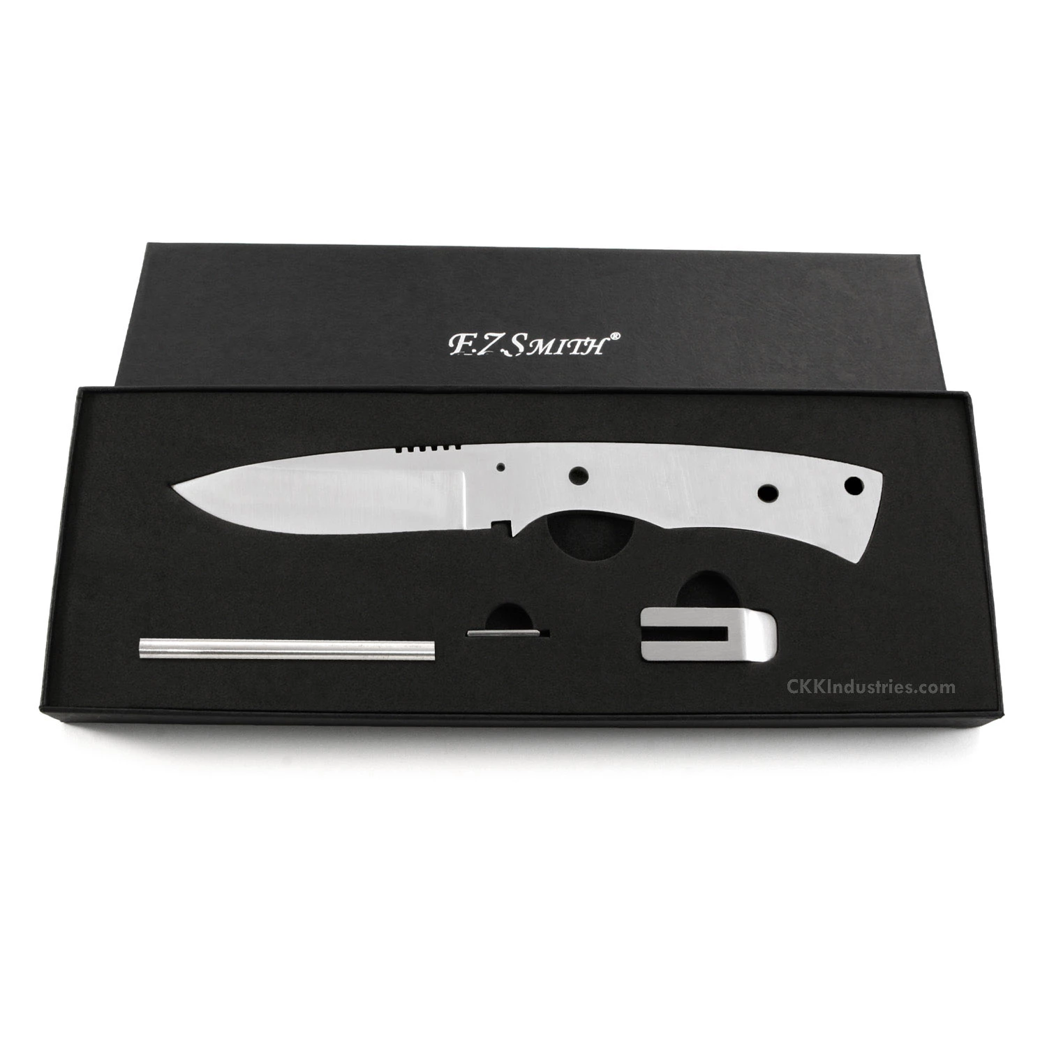 *Full Tang Hunter - DIY Knife Kit W/Curly Maple Scales 4 *Full Tang Hunter - DIY Knife Kit W/Curly Maple Scales - Image 2