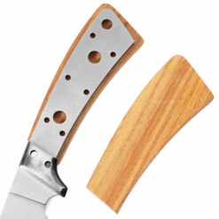 Gentlemans Companion - DIY Blade Kit W/Canarywood Scales (pre-machined) -Knife Kits Sales Shop KK706BL CANARYWD K img6 1500