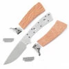 Gentlemans Companion - DIY Blade Kit W/Lacewood Scales (pre-machined) -Knife Kits Sales Shop KK706BL LACEWD K img1 1500