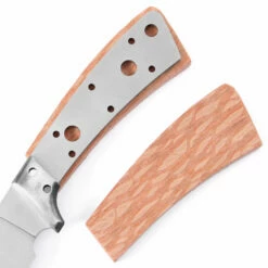 Gentlemans Companion - DIY Blade Kit W/Lacewood Scales (pre-machined) -Knife Kits Sales Shop KK706BL LACEWD K img6 1500