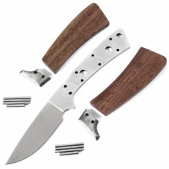 Gentlemans Companion - DIY Blade Kit W/Wenge Scales (pre-machined)