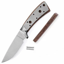 Gentlemans Companion - DIY Blade Kit W/Wenge Scales (pre-machined) -Knife Kits Sales Shop KK706BL WENGE K img7 1500