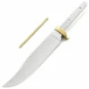 *Clip Point Bowie - Hidden Tang - DIY Blade Kit - (Blade, Brass Guard & Pinstock Only) -Knife Kits Sales Shop KKBL006 B 1P 1 1500