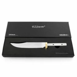 *Clip Point Bowie - Hidden Tang - DIY Blade Kit - (Blade, Brass Guard & Pinstock Only) -Knife Kits Sales Shop KKBL006 B 1 img1 1500 2