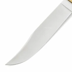 *Clip Point Bowie - Hidden Tang - DIY Blade Kit - (Blade, Brass Guard & Pinstock Only) -Knife Kits Sales Shop KKBL006 B 1 img3 1500 2