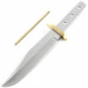 *HT Boot Bowie - Hidden Tang - DIY Blade Kit - (Blade, Brass Guard & Pinstock Only) -Knife Kits Sales Shop KKBL007 B 1P rbk 1500