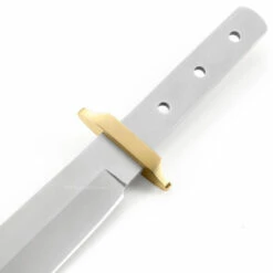 *HT Boot Bowie - Hidden Tang - DIY Blade Kit W/Marblewood Handle Block - (Brass Guard) -Knife Kits Sales Shop KKBL007 B 1 img4 1500