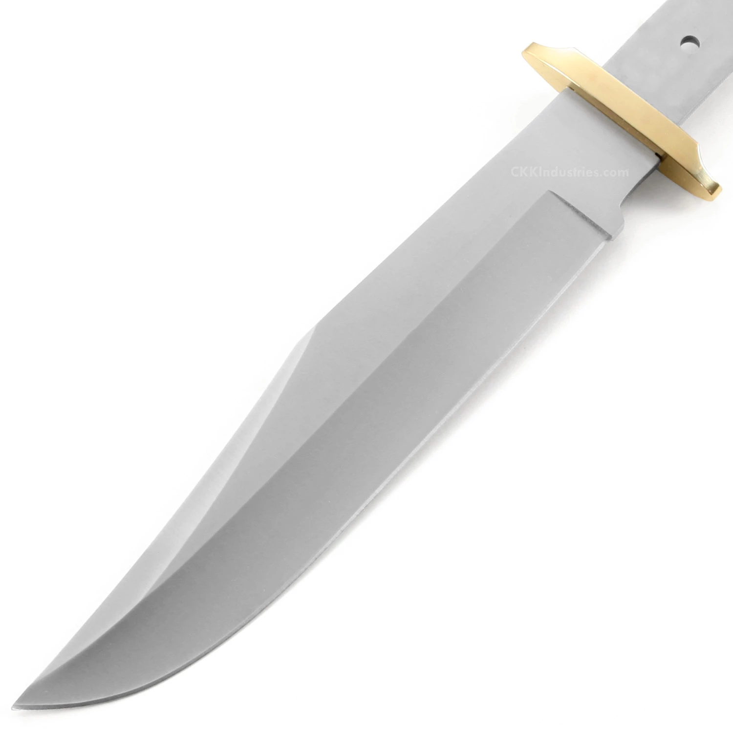 *HT Saddle Bowie - Hidden Tang - DIY Blade Kit - (Blade, Brass Guard & Pinstock Only) 5 *HT Saddle Bowie - Hidden Tang - DIY Blade Kit - (Blade, Brass Guard & Pinstock Only) - Image 3