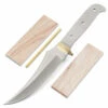 Persian Fighter - Full Tang - 440SS/Brass - DIY Blade Kit W/Canarywood Scales -Knife Kits Sales Shop KKBL011 B 1P canary 1 1500
