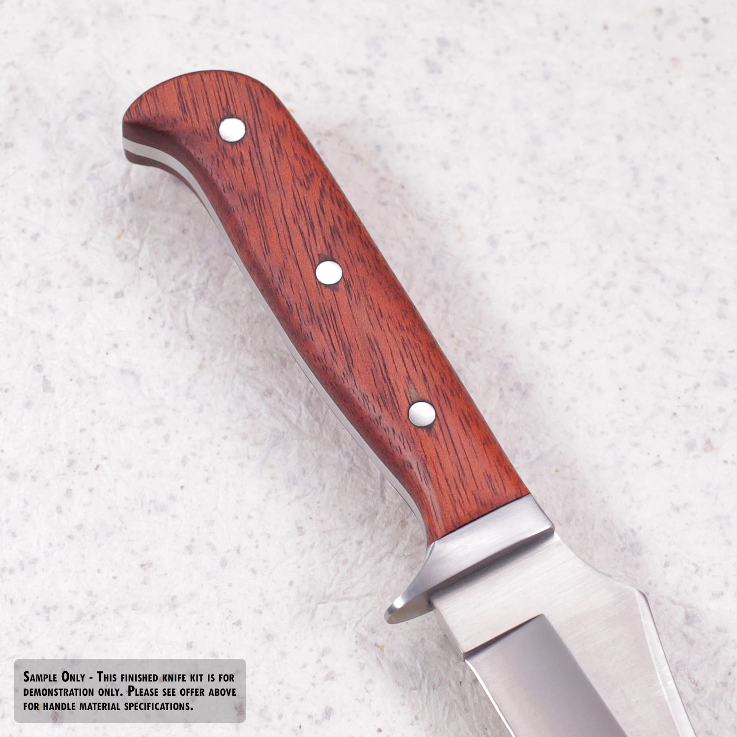 Persian Fighter - Full Tang - 440SS/420SS - DIY Blade Kit - (Blade, SS Guard & Pinstock Only) 10 Persian Fighter - Full Tang - 440SS/420SS - DIY Blade Kit - (Blade, SS Guard & Pinstock Only) - Image 8