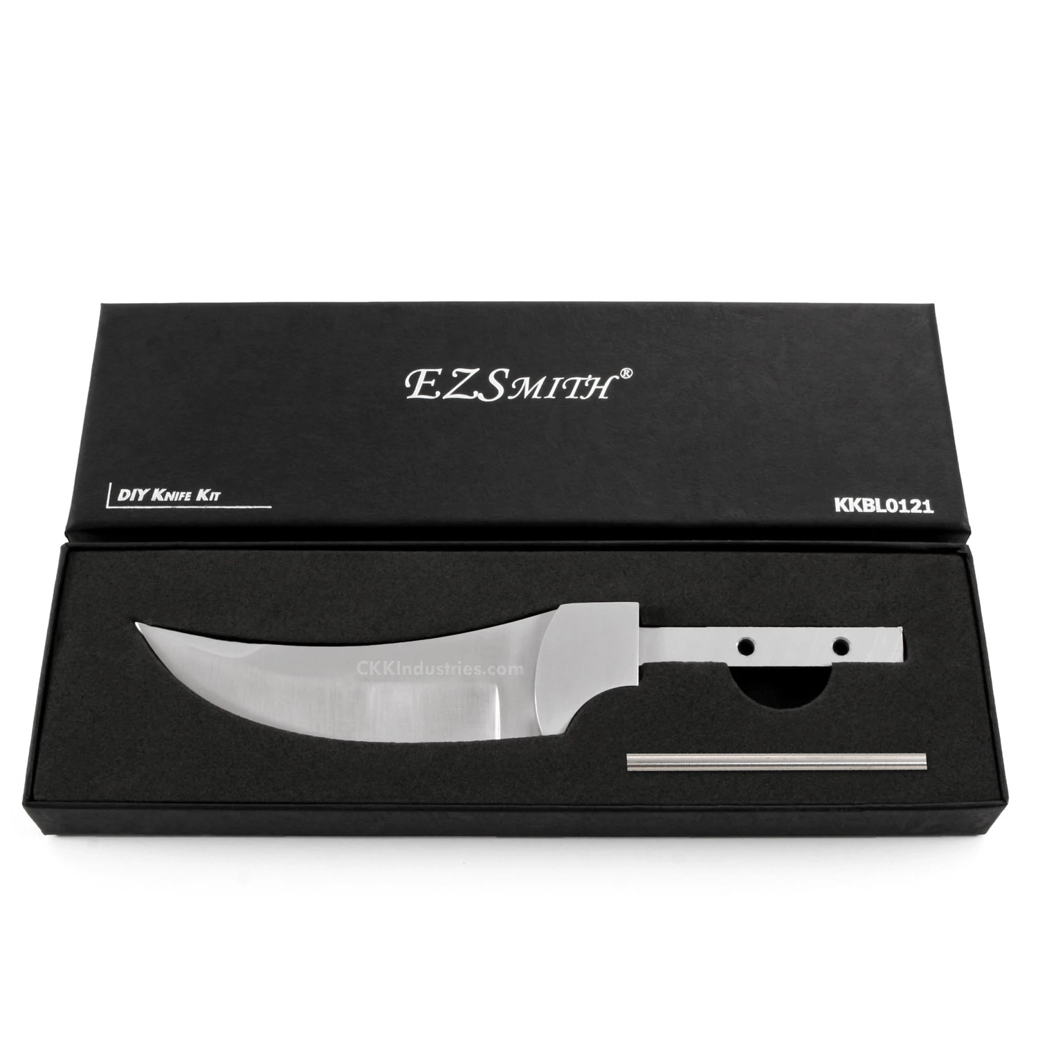 *Persian Skinner Knife Kit - Hidden Tang - DIY Knife Kit - (Blade, Guard & Pinstock Only) 4 *Persian Skinner Knife Kit - Hidden Tang - DIY Knife Kit - (Blade, Guard & Pinstock Only) - Image 2