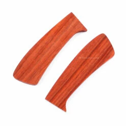 *Drop Point Cub Combo Kit - (Blade, SS Guard, Pinstock & Pre-machined Padauk Scales) -Knife Kits Sales Shop KKBL013 B PADAUK K img8 1500 1