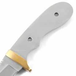 *Utility Hunter Knife Kit - Full Tang - Blade Blank - (w/Brass Guard) -Knife Kits Sales Shop KKBL016 B 1 img3 1500