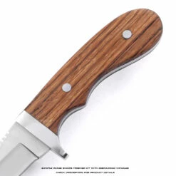 *Utility Hunter Knife Kit - Full Tang - Blade Blank - (w/Brass Guard) -Knife Kits Sales Shop KKBL016 B 1 img8 1500