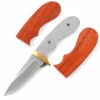 Utility Hunter Combo Knife Kit - DIY Blade Blank W/Brass Guard & Padauk Scales -Knife Kits Sales Shop KKBL016 B PADAUK K img1 1500