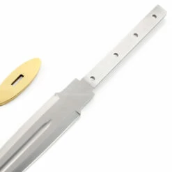 *Gentleman Dirk - Hidden Tang - DIY Blade Kit Katalox Handle Block - (Brass Guard) -Knife Kits Sales Shop KKBL059 B 1 img4 1500 1