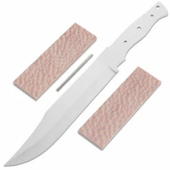 *Camp Master - DIY Blade Kit W/Lacewood Scales