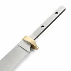 *Clip Point Hunter Knife Kit - Hidden Tang - Blade Blank W/Brass Guard -Knife Kits Sales Shop KKCPHUNT BG img3 1500