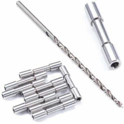 Corby Bolt Fasteners With Step Drill Combo Kit - (.156HD X .120SD X .9L) - Stainless Steel
