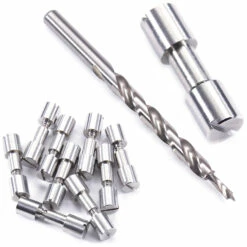 Corby Bolt Fasteners With Step Drill Combo Kit - (.312HD X .213SD X 1.25L) - Stainless Steel