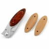 FL005 -- Teak Scales -Knife Kits Sales Shop KKFL005 TEAK img1 1500