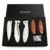 *FL005 - Frame Lock Folding Knife Kit - (w/Cocobolo Dymondwood Handles) -Knife Kits Sales Shop KKFL005 img1 1500