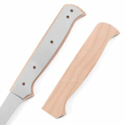 *Fisherman's Filet Combo Knife Kit - DIY Blade Blank W/Cherry Scales & Pinstock -Knife Kits Sales Shop KKFLT12 CHERRY K img4 1500