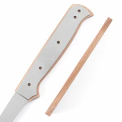 *Fisherman's Filet Combo Knife Kit - DIY Blade Blank W/Cherry Scales & Pinstock -Knife Kits Sales Shop KKFLT12 CHERRY K img5 1500