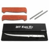 *Fisherman's Filet Combo Knife Kit - DIY Blade Blank W/Padauk Scales & Pinstock 1 *Fisherman's Filet Combo Knife Kit - DIY Blade Blank W/Padauk Scales & Pinstock -Knife Kits Sales Shop KKFLT12 PADAUK K img1a 1500