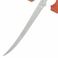 *Fisherman's Filet Combo Knife Kit - DIY Blade Blank W/Padauk Scales & Pinstock -Knife Kits Sales Shop KKFLT12 PADAUK K img2 1500