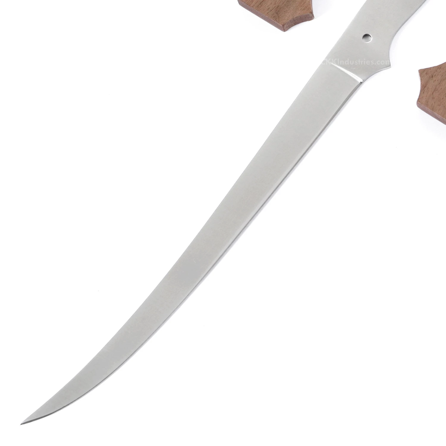 *Fisherman's Filet Combo Knife Kit - DIY Blade Blank W/Walnut Scales & Pinstock 5 *Fisherman's Filet Combo Knife Kit - DIY Blade Blank W/Walnut Scales & Pinstock - Image 3