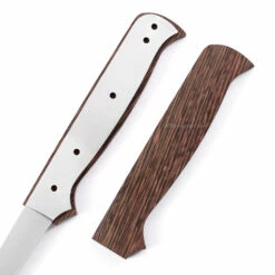 *Fisherman's Filet Combo Knife Kit - DIY Blade Blank W/Wenge Scales & Pinstock -Knife Kits Sales Shop KKFLT12 WENGE K img4 1500