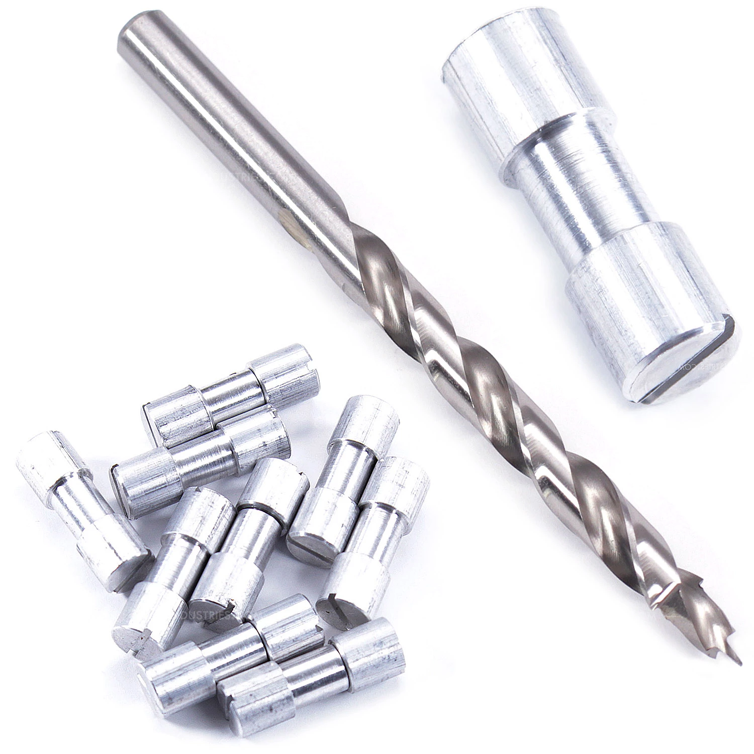 Corby Bolt Fasteners With Step Drill Combo Kit - (.312HD X .250SD X .960L) - Aluminum 3 Corby Bolt Fasteners With Step Drill Combo Kit - (.312HD X .250SD X .960L) - Aluminum